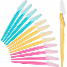 Eyebrow Razor,Multipurpose Exfoliating Dermaplaning Tool for Face, Facial and Eyebrow Shaper with Precision Cover