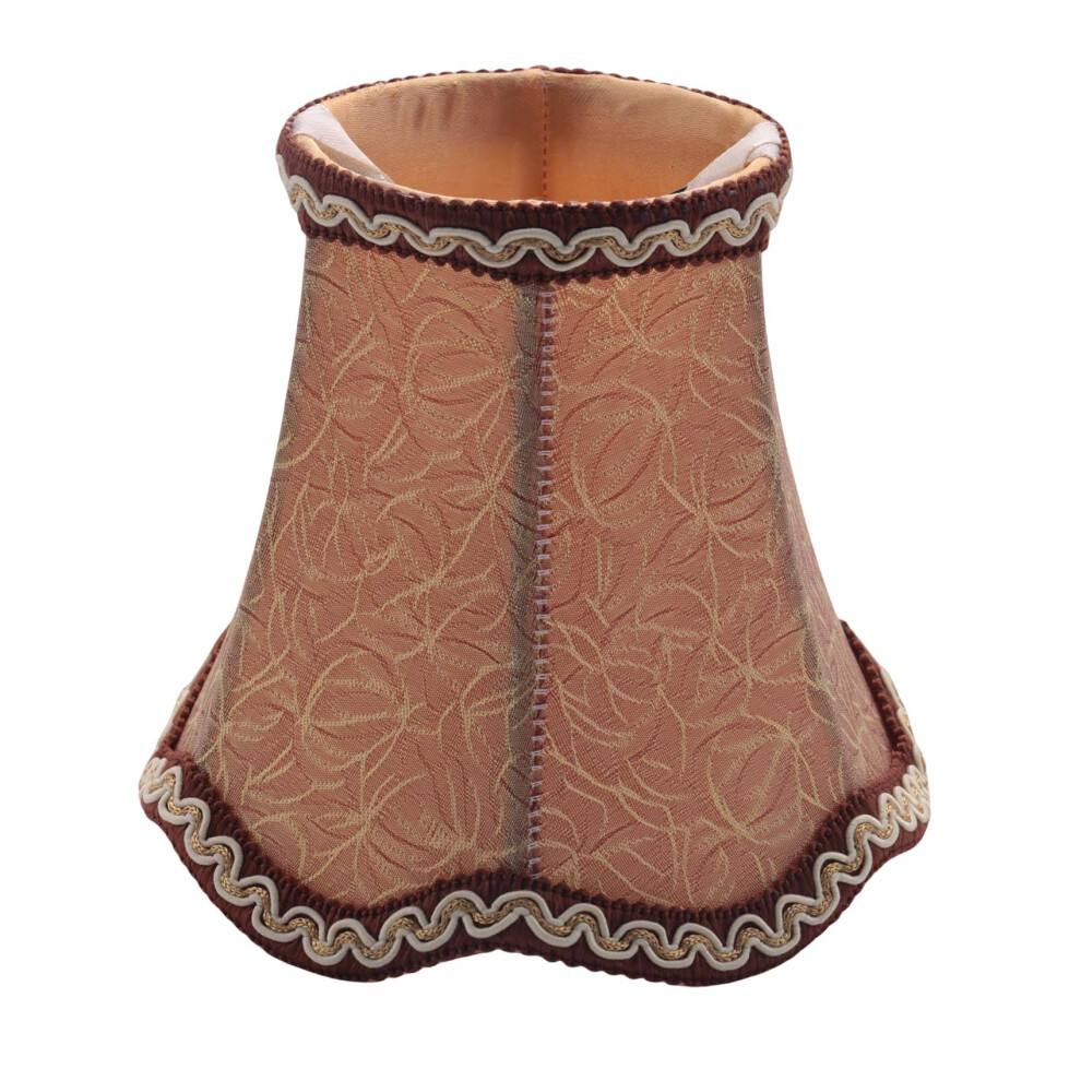 Abat-jour de lustre en tissu à clipser pour lampe sur pied 13 cm