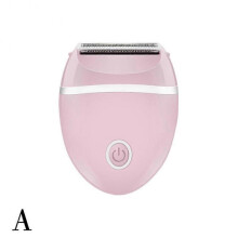 (pink) Purple (D) $ Women's razor head washable shaver electric dry battery type painless multifunctional shaver