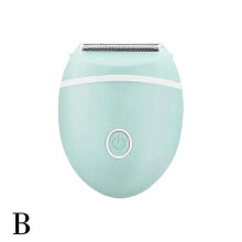 (green) Purple (D) $ Women's razor head washable shaver electric dry battery type painless multifunctional shaver
