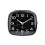 WIDDOP and Co. HOMETIME ALARM CLOCK SQUARE WITH ILLUMINATED BUTTON BLACK CASE 1