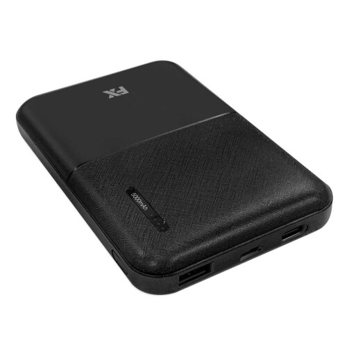 FX Power Bank 5000 mAh with Type C Input, Compitable with smartphones - Black 1