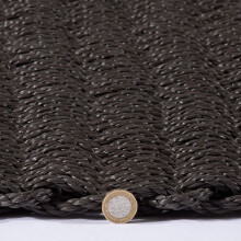 Didsbury Braided Polypropylene 55x100cm Slate Doormat