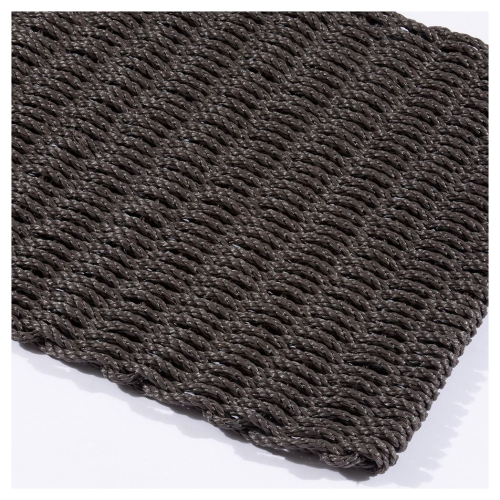 Arthouse Didsbury Braided Polypropylene 55x100cm Slate Doormat 2