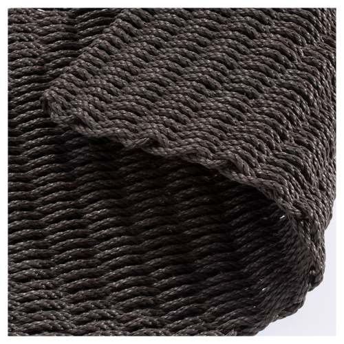 Arthouse Didsbury Braided Polypropylene 55x100cm Slate Doormat 1