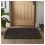 Arthouse Didsbury Braided Polypropylene 55x100cm Slate Doormat 6