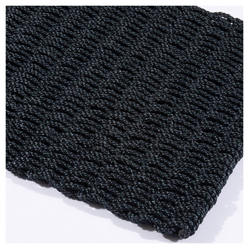 Arthouse Didsbury Braided Polypropylene 45x75cm Navy Doormat 1