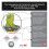 AFS-TEX 5000X Black Active Anti-Fatigue Mat - 66 x 90cm 7