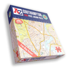 A to Z Map of Southampton 1000 Piece Jigsaw