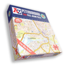 A to Z Map of Peterborough 1000 Piece Jigsaw