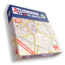 A to Z Map of Birmingham 1000 Piece Jigsaw