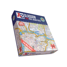 A to Z Map of Glasgow 1000 Piece Jigsaw
