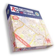 A to Z Map of Cheltenham 1000 Piece Jigsaw