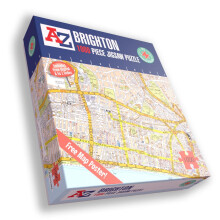 A to Z Map of Brighton 1000 Piece Jigsaw