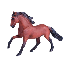 Lusitano Bay Horse Toy  Realistic Equestrian Model