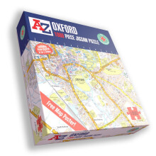 A to Z Map of Oxford 1000 Piece Jigsaw