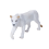 White Lioness Toy  Realistic Big Cat Model 3