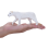 White Lioness Toy  Realistic Big Cat Model 4