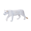 White Lioness Toy  Realistic Big Cat Model 1