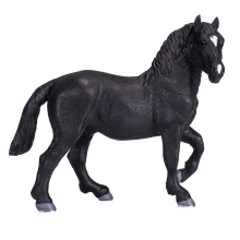 Percheron Horse Toy  Realistic Equestrian Model