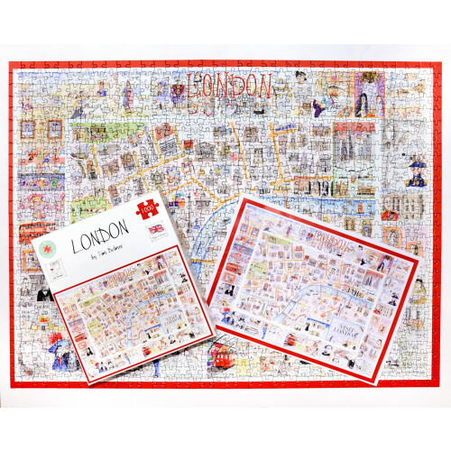 London - Tim Bulmer 1000 piece Jigsaw 2