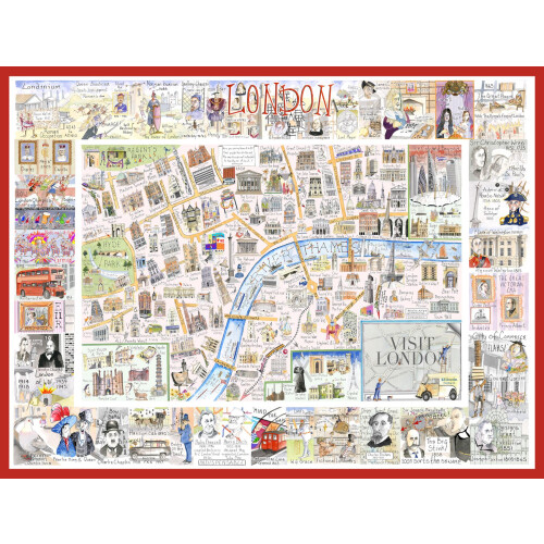 London - Tim Bulmer 1000 piece Jigsaw
