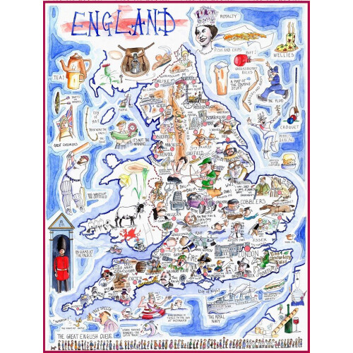 England - Tim Bulmer 1000 piece Jigsaw