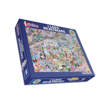 Mike Jupp I Love Healthcare 1000-Piece Jigsaw Puzzle: Hilarious Hospital Chaos (Exclusive to All Jigsaw Puzzles)