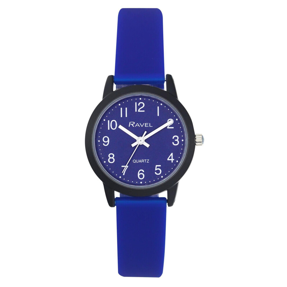 Ravel Ladies & Girls Sports Blue Silicone Watch R1813.66-image-OPC-PHFYFGX-NEW