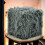 38CM DARK GREY FLUFFY FOOTSTOOL 1