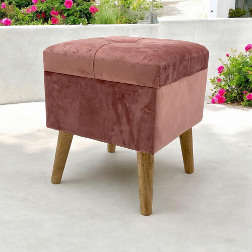 PINK WOODEN TRUNK 2