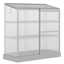 3 Tier Greenhouse Garden Cold Frame Plant Flower Growth 129.5L x 58W x 140H cm