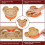 VINSANI MOUSE BAMBOO PLATE & SPOON SET ORANGE 0000234 1