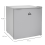 Homcom HOMCOM 35L Tabletop Freezer with Adjustable Temperature Wire Shelf Grey 3