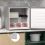 Homcom HOMCOM 35L Tabletop Freezer with Adjustable Temperature Wire Shelf Grey 6