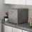 Homcom HOMCOM 35L Tabletop Freezer with Adjustable Temperature Wire Shelf Grey 9