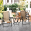 Outsunny Outdoor Three-Piece Folding Set - Portable Chairs & Table for Easy Storage 2