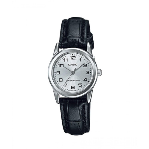 Casio CASIO COLLECTION Mod. LADY 3H, LEATHER - SILVER