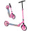 AIYAPLAY Kids Scooter, Foldable Kick Scooter w/ Adjustable Handlebar, Pink 1