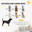 PawHut Foldable Steel Pet Enclosure - Secure Space for Pets - Versatile Design 7