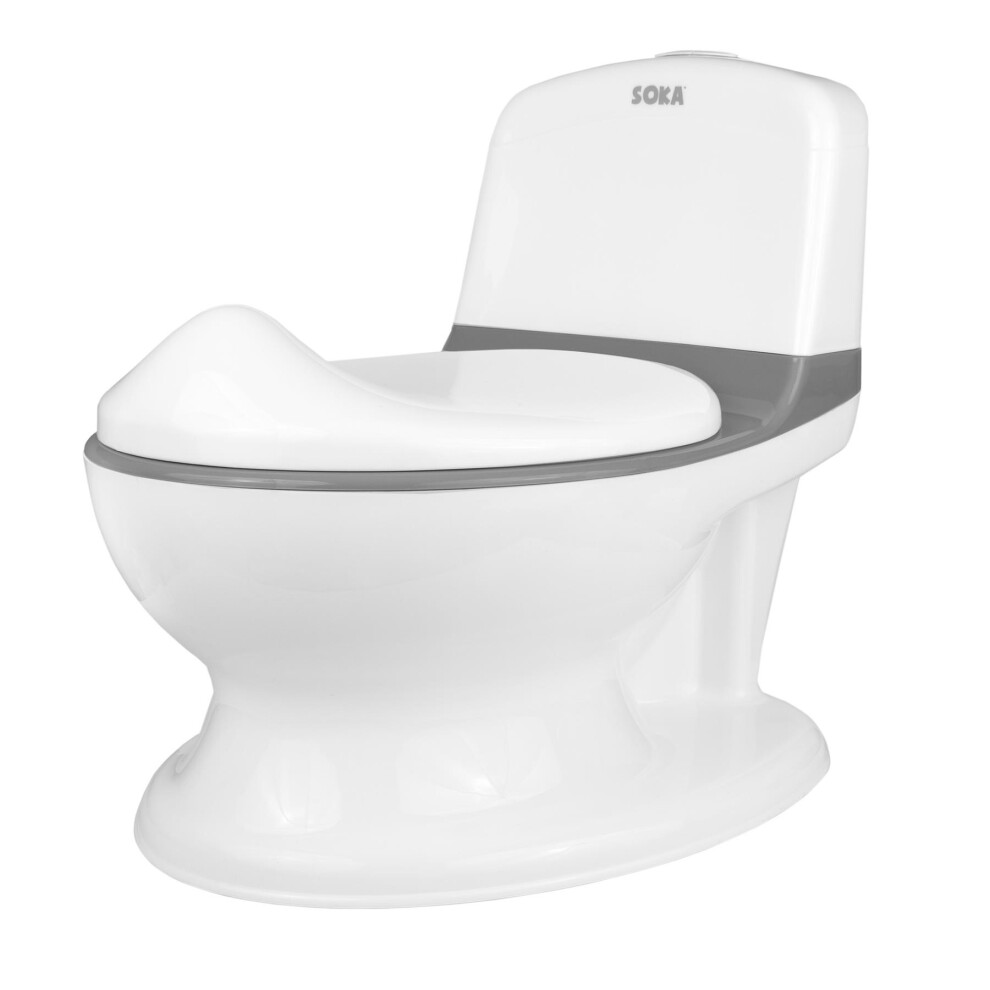 Soka Potty Training Toilet For Kids & Infants, Grey Soka Play Imagine Learn