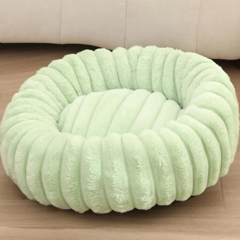 (4, XL 70cm) 40-70cm Round Pet Bed for Dog Bed Super Soft Cat Bed Long Plush Dog House for Medium Dog House Winter Warm Sleeping-image-OPC-PHFZ566-NEW