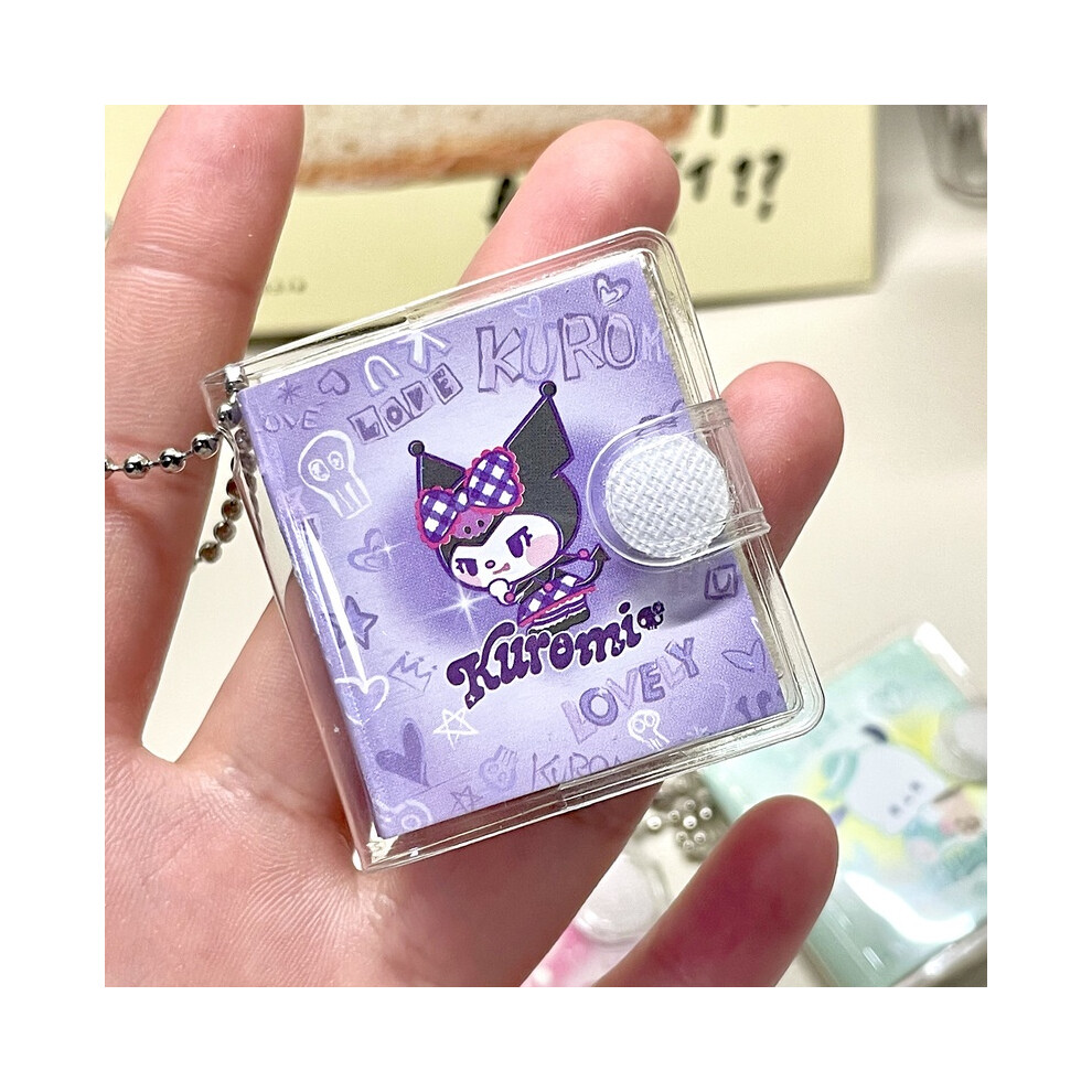(Kuromi) Mini Portable Sanrio Notebook Pocket Sized Kuromi Melody Pochacco Cinnamoroll-image-OPC-PHG2M2T-NEW