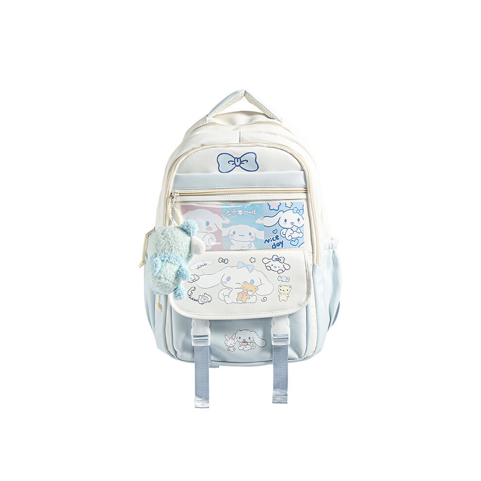 (Dog) Kuromi Sanrio Melody Backpack With Lightweight Design For Commuting School And
