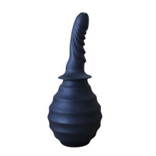Yousheng Anal Plug Spiral Interface Soft Irritation-free Cleaning Silicone Washing Cleaning Anal Stimulator Bathroom Accessories