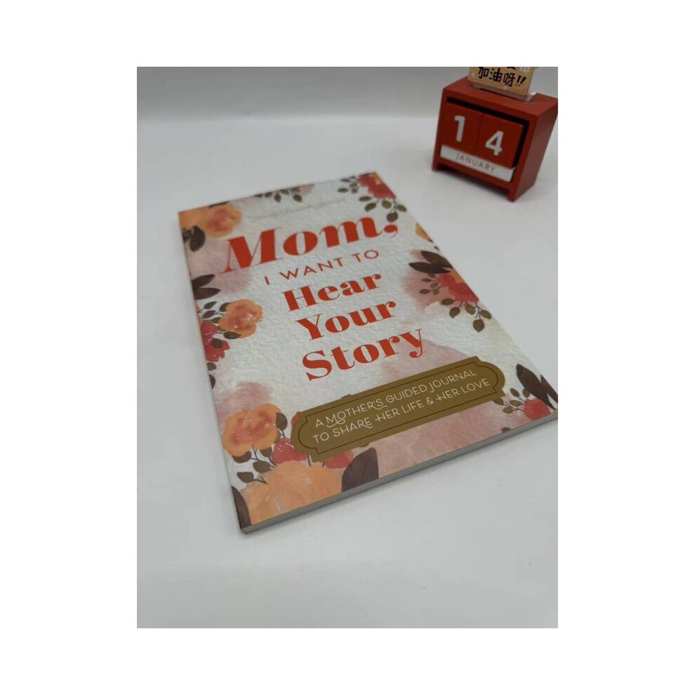 (White) Dad Want I To Hear Your Story Heirloom Edition Notebook Diary Journal Record-image-OPC-PHG5FSH-NEW