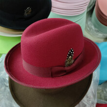 Porsaanpiirakkahattu lieri miehet naiset Fedora klassinen herrasmies keilahattu cosplay derby bowler