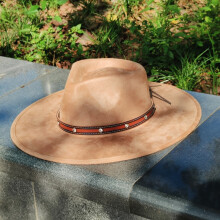 vegaaninen mokkanahkahattu fedora miehille naisille Päärmähatut 9,5 cm leveä reuna fedora Suuri pisarat