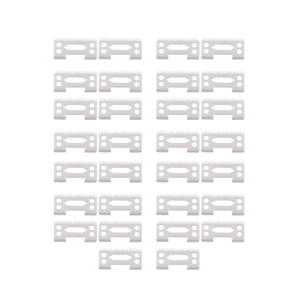 30Pcs 28 Teeth Zirconia Ceramic Clipper Blade for Wahl Senior Clipper
