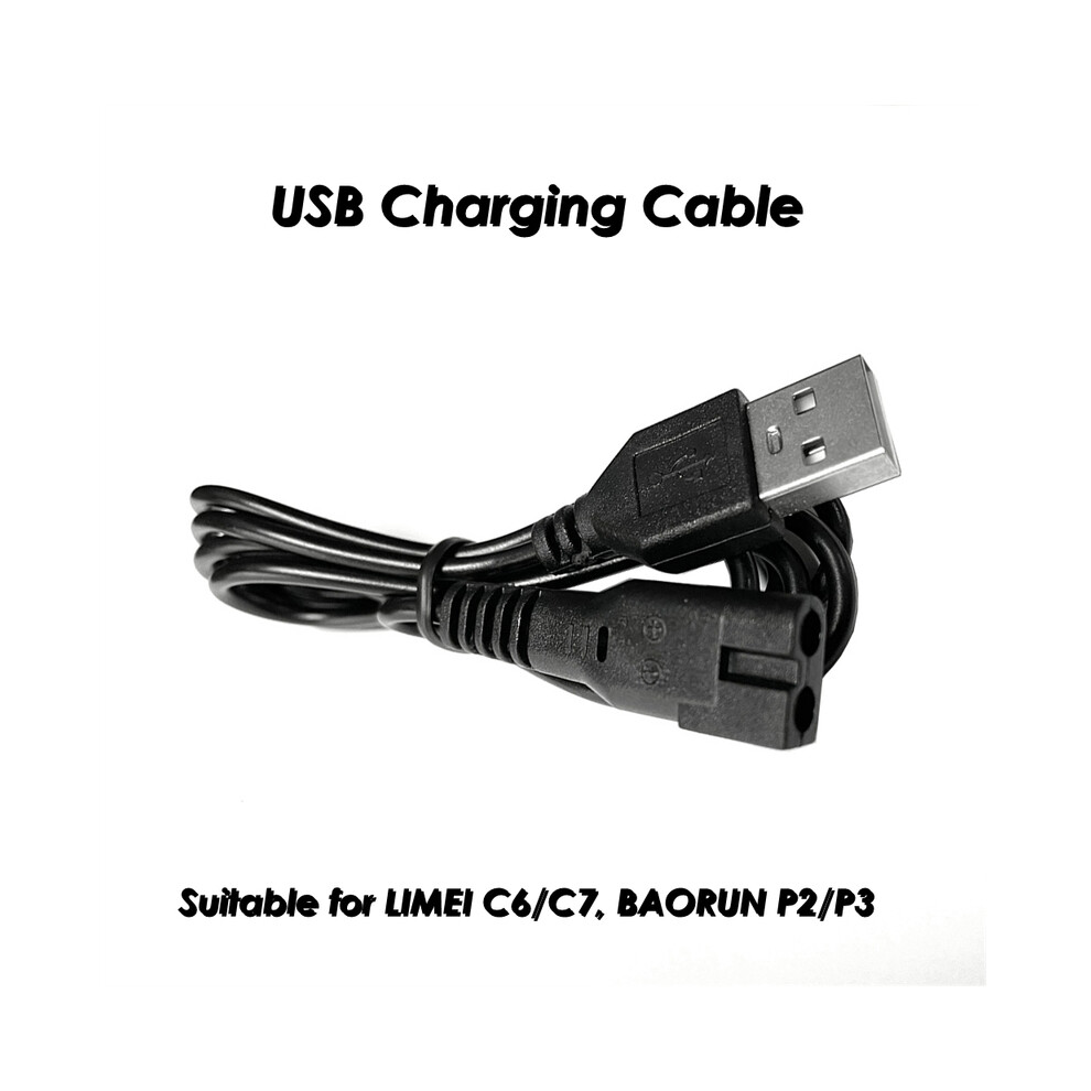 Pet Clippers USB Charging Cable for LILI ZP 295 C6 C7 BaoRun P2 P3 Professional Dog Hair Trimmer Clipper